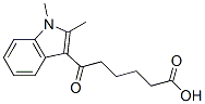 6-(1,2-DIMETHYL-1H-INDOL-3-YL)-6-OXO-HEXANOIC ACID 结构式