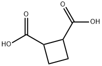 環丁烷-1,2-二甲酸 结构式