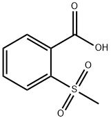 2-甲基磺酰苯甲酸 结构式