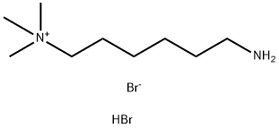 6-氨基-N，N，N-三甲基-1-己酮最小溴化物氢溴化物 结构式