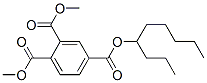 1,2,4-Benzenetricarboxylic acid 1,2-dimethyl 4-nonyl ester 结构式