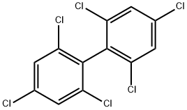 2,2',4,4',6,6'-六氯二苯酚 结构式