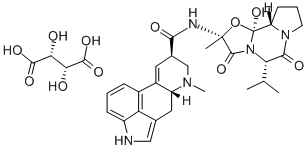 ERGOVALINE TARTRATE 结构式