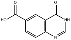 1,4-二氢-4-氧代喹唑啉-6-羧酸 结构式