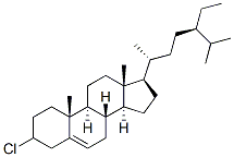3-chlorostigmast-5-ene 结构式