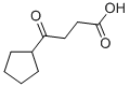 4-CYCLOPENTYL-4-OXO-BUTYRIC ACID 结构式