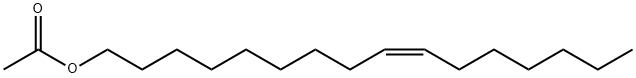 顺-9-十六烯醇乙酸酯 结构式