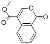 1-OXO-1H-ISOCHROMENE-4-CARBOXYLIC ACID METHYL ESTER 结构式