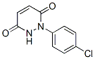 1-(4-chlorophenyl)-2H-pyridazine-3,6-dione 结构式