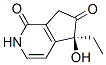 1H-Cyclopenta[c]pyridine-1,6(2H)-dione,5-ethyl-5,7-dihydro-5-hydroxy-,(5S)-(9CI) 结构式