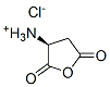 (3S)-3-氨基二氢-2,5-呋喃二酮盐酸盐 结构式