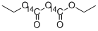 DIETHYL PYROCARBONATE-CARBONYL-14C 结构式