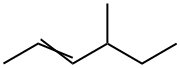 4-甲基-2-己烯 (顺反异构体混合物) 结构式