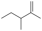 2,3-二甲基-1-戊烯 结构式