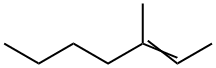 3-甲基-2-庚烯 (顺反异构体混合物) 结构式
