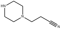 3-(哌嗪-1-基)丙腈 结构式