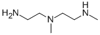 N-(2-AMINOETHYL)-N,N'-DIMETHYLETHYLENEDIAMINE 结构式