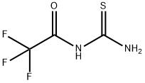 N-(AMINOTHIOXOMETHYL)-2,2,2-TRIFLUOROACETAMIDE 结构式