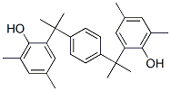 2,2'-(1,4-PHENYLENEDIISOPROPYLIDENE)BIS[4,6-XYLENOL] 结构式