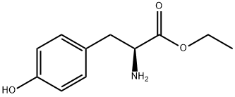 DL-酪氨酸乙酯 结构式