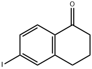 6-碘-Α-四氢萘酮 结构式