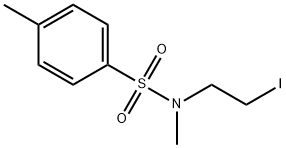 N-(2-IODOETHYL)-N,4-DIMETHYLBENZENESULFONAMIDE 结构式