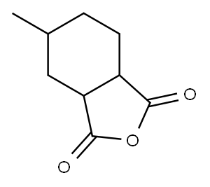 4-甲基四氢邻苯二甲酸酐 结构式