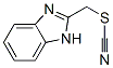 Thiocyanic acid, 1H-benzimidazol-2-ylmethyl ester (9CI) 结构式