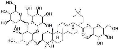 辽东楤木皂苷V 结构式