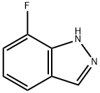 7-氟-1H-吲唑 结构式
