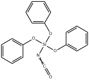 Silane, isocyanatotriphenoxy- 结构式