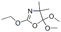 Oxazole, 2-ethoxy-4,5-dihydro-5,5-dimethoxy-4,4-dimethyl- (9CI) 结构式