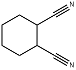 1,2-环己烷二甲腈,反式- 结构式
