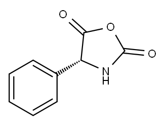(R)-4-苯基氧氮杂环戊烷-2,5-二酮 结构式