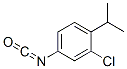 2-CHLORO-4-ISOCYANATO-1-(1-METHYLETHYL)BENZENE 结构式