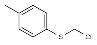 氯甲基对甲苯硫醚 结构式