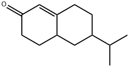 4,4a,5,6,7,8-hexahydro-6-(1-methylethyl)naphthalen-2(3H)-one  结构式