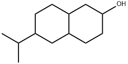 6-异丙基-2-十氢萘酚 结构式