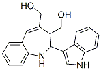 1H-1-Benzazepine-3,4-dimethanol, 2,3-dihydro-2-(1H-indol-3-yl)- 结构式