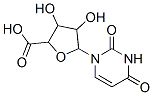 5-(2,4-dioxopyrimidin-1-yl)-3,4-dihydroxy-oxolane-2-carboxylic acid 结构式