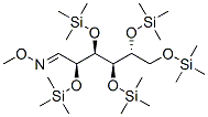 2-O,3-O,4-O,5-O,6-O-Pentakis(trimethylsilyl)-D-glucose O-methyl oxime 结构式