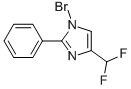 1-BROMODIFLUOROMETHYL-2-PHENYL-IMIDAZOLE 结构式