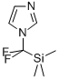 1-(TRIMETHYLSILYLDIFLUOROMETHYL)-1H-IMIDAZOLE 结构式