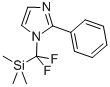 2-PHENYL-IMIDAZOL-1-YL-DIFLUOROMETHYL-TRIMETHYLSILANE 结构式