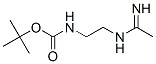 Carbamic acid, [2-[(1-iminoethyl)amino]ethyl]-, 1,1-dimethylethyl ester (9CI) 结构式