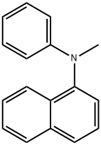 N-METHYL-N-PHENYLNAPHTHALEN-1-AMINE 结构式