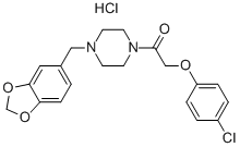 FIPEXIDE HYDROCHLORIDE 结构式