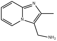 C-(2-METHYL-IMIDAZO[1,2-A]PYRIDIN-3-YL)-METHYLAMINE 结构式