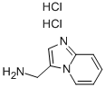 (H-咪唑[1,2-A]吡啶-3-基)甲胺盐酸盐 结构式