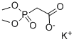 P,P-二甲基膦酰基乙酸钾 结构式